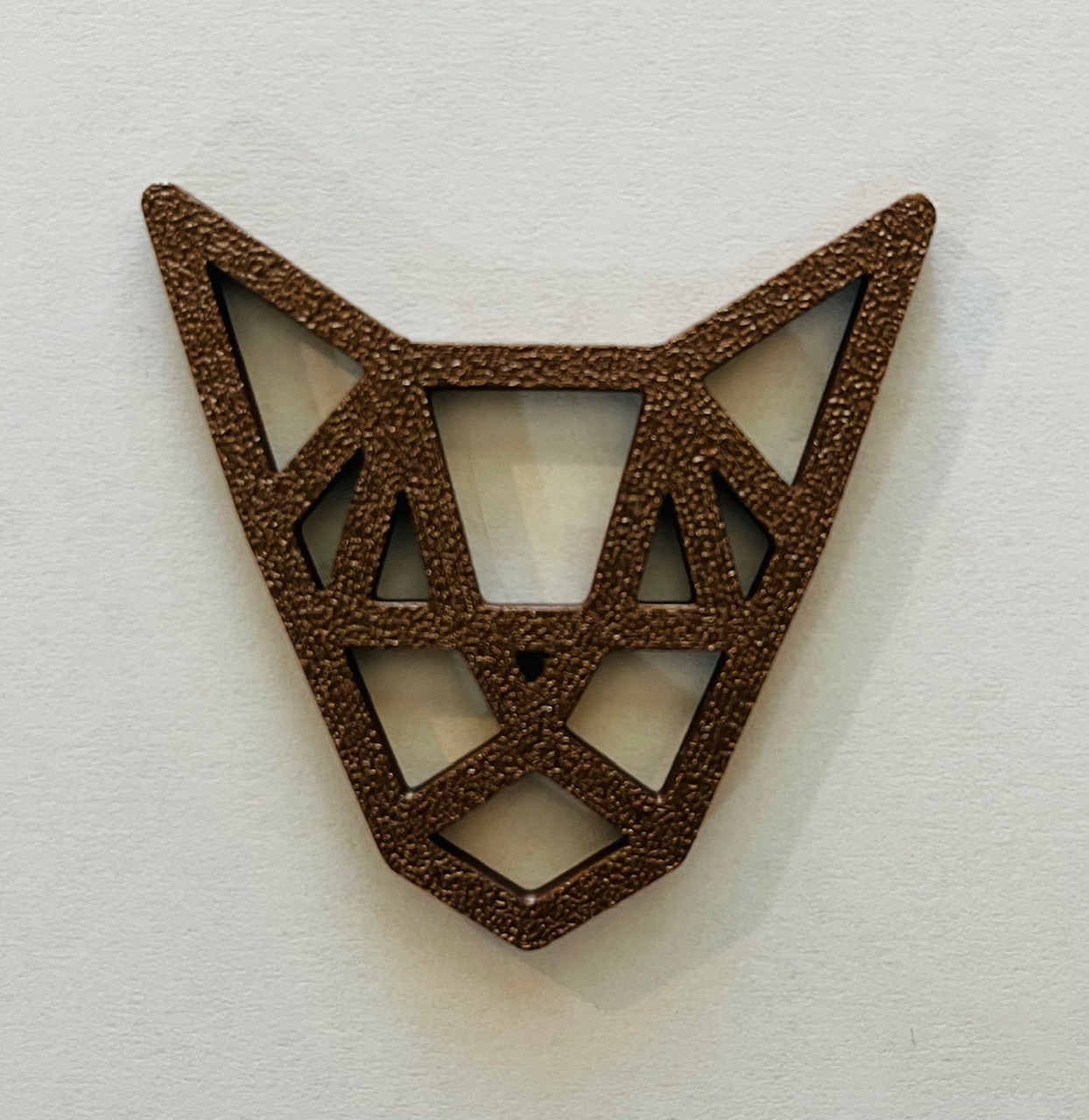 Cat Charm - Low Poly Outline