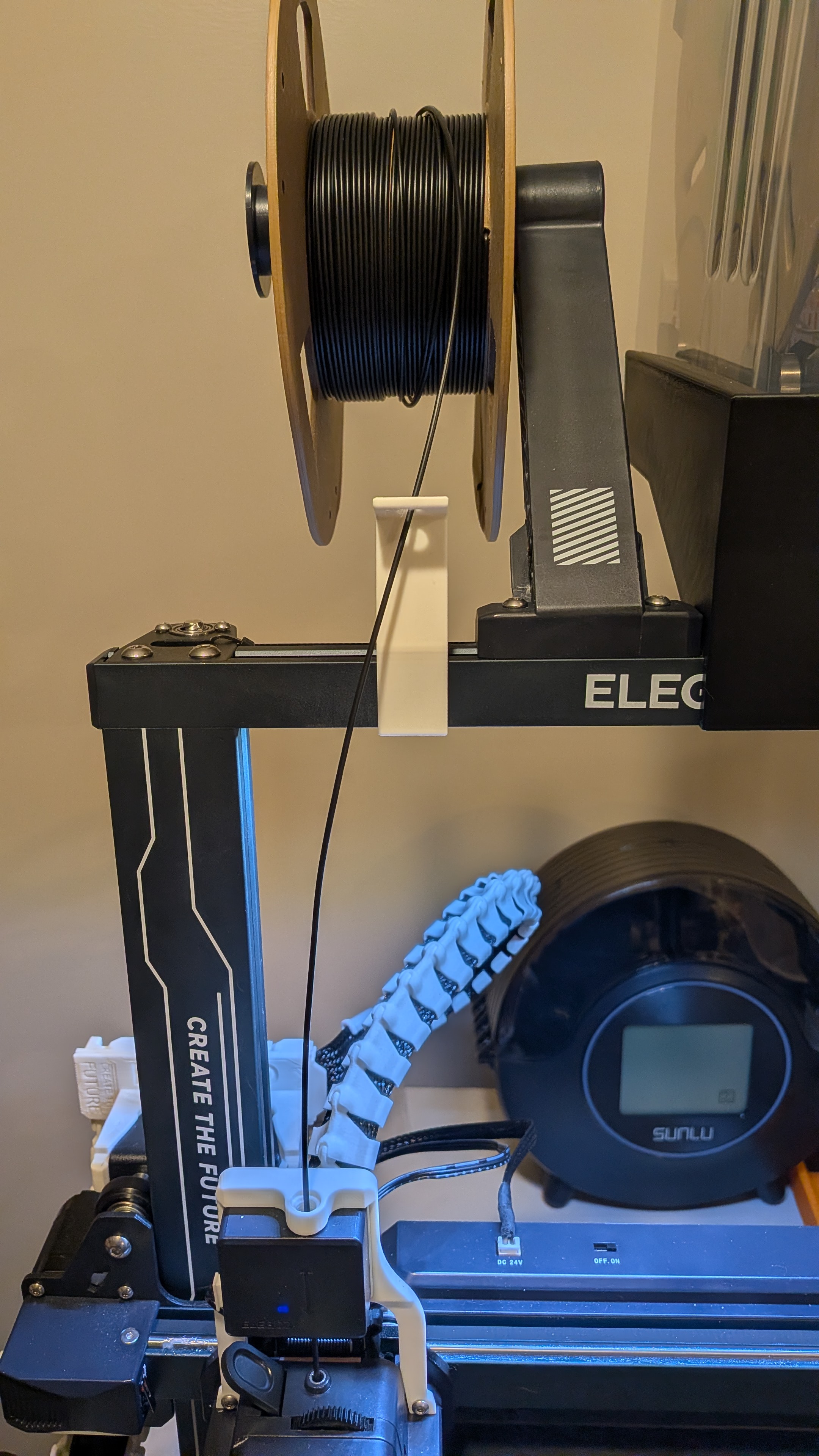 Elegoo Neptune 4 PRO - Filament Guide (tighter mount)