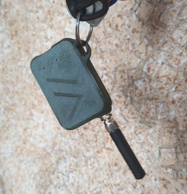 Meshtastic FakeTec case with battery 503450 and external antenna