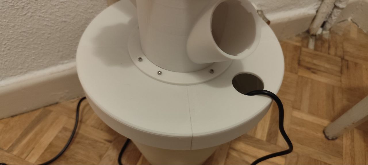 Ikea Fniss lid hydroponic tower