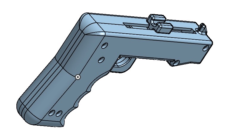 Miniatura 10 do modelo 3D BEER CAP GUN