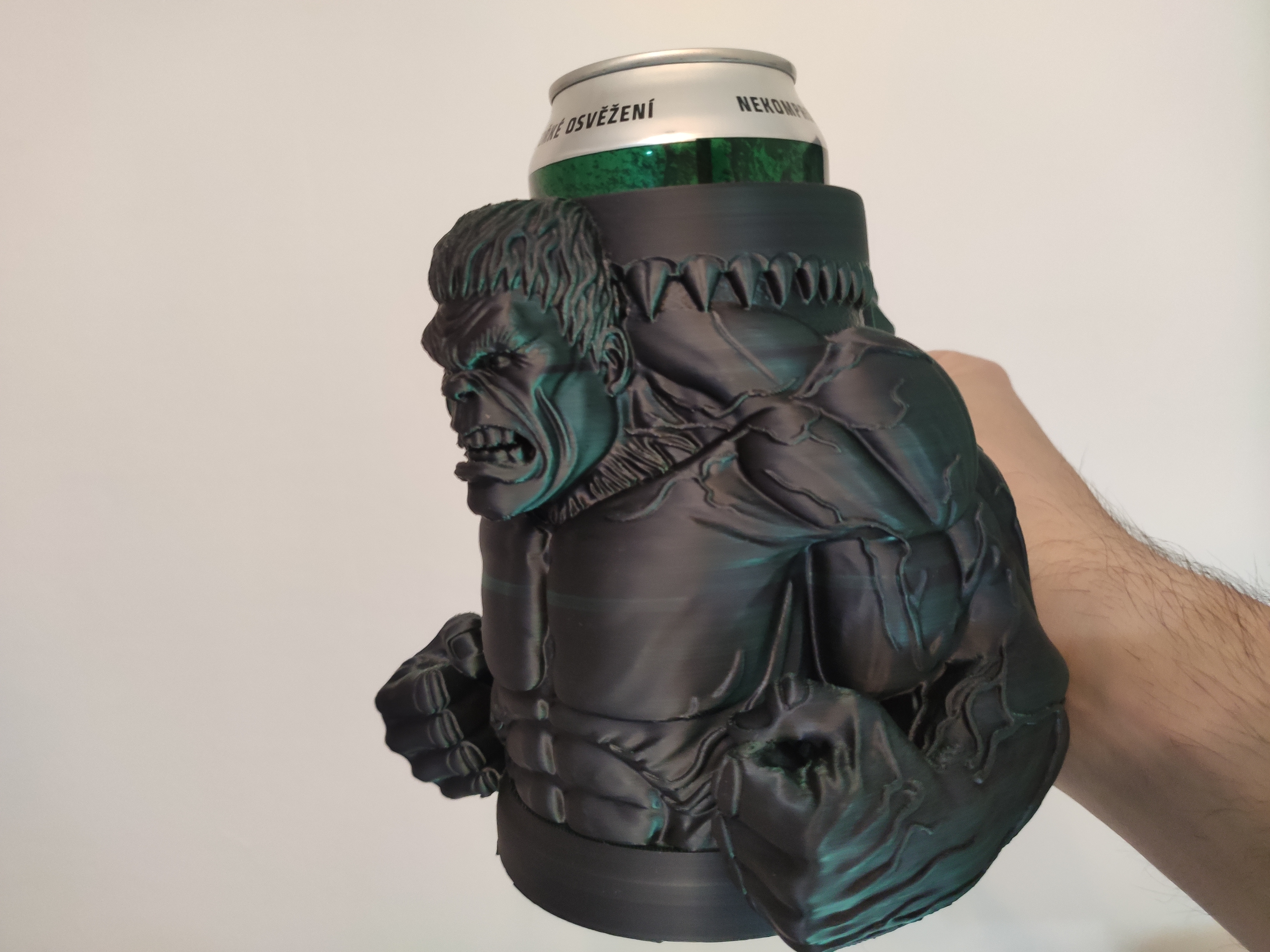 Hulk - Can Holder / Beer mug