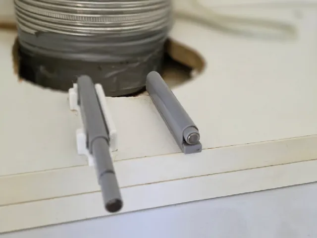 Push open latch holder - generic/no make