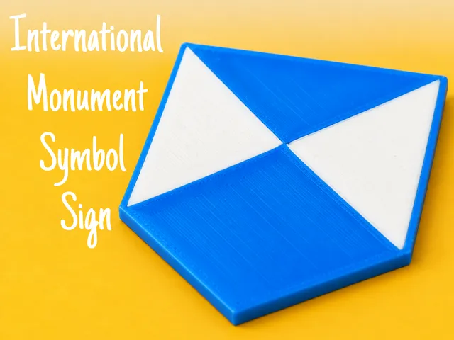 International Monument Symbol Sign