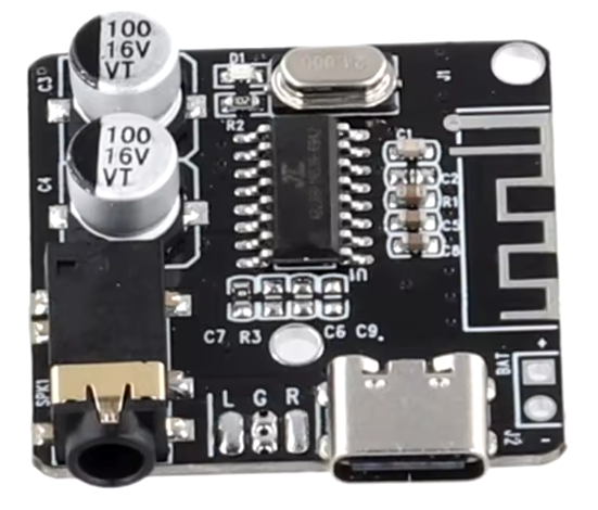 BT 5.0-Receiver board wit USB-C