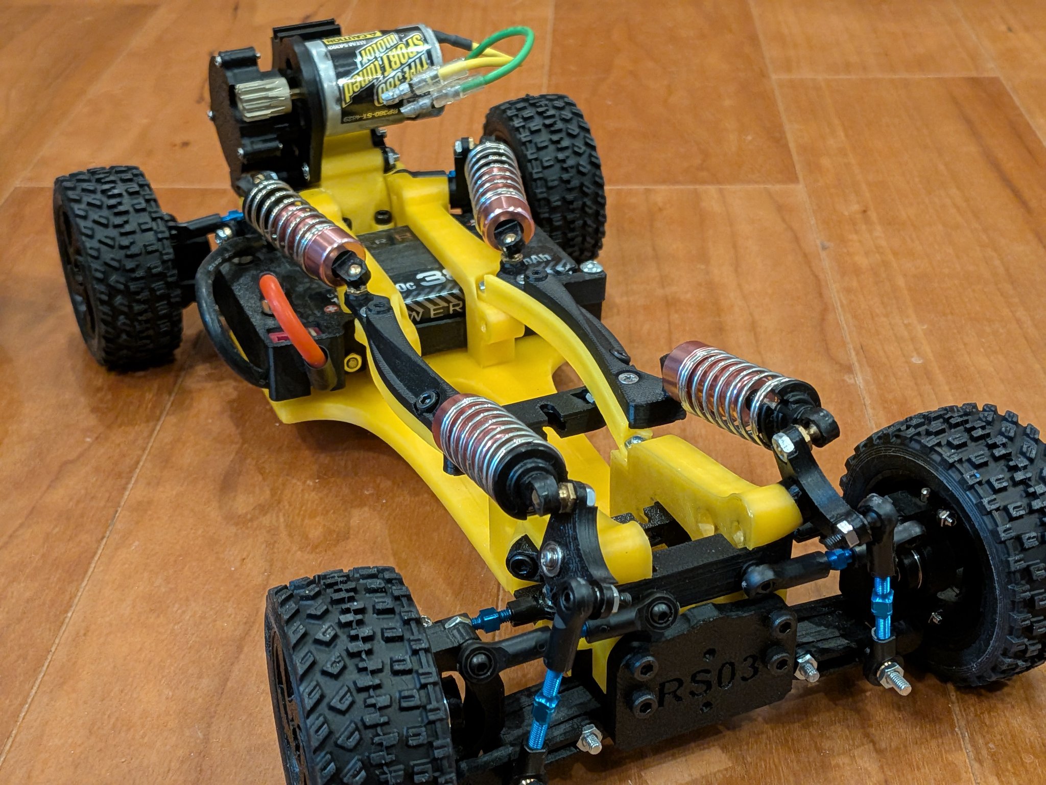 RS03 (1/10 M-Size RWD Chassis )