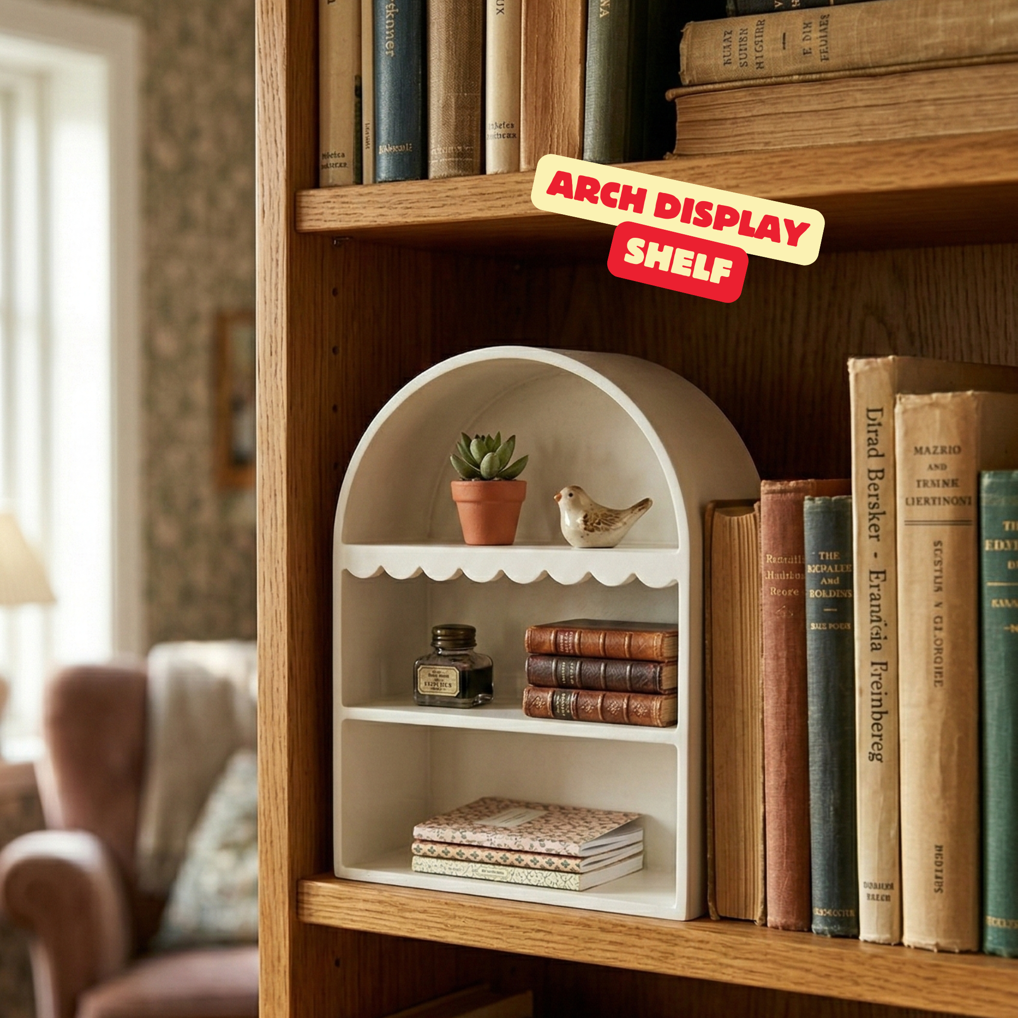 ARCH DISPLAY STAND (TWO VERSIONS) / MODERN SHELF DECOR / HOMEDECOR