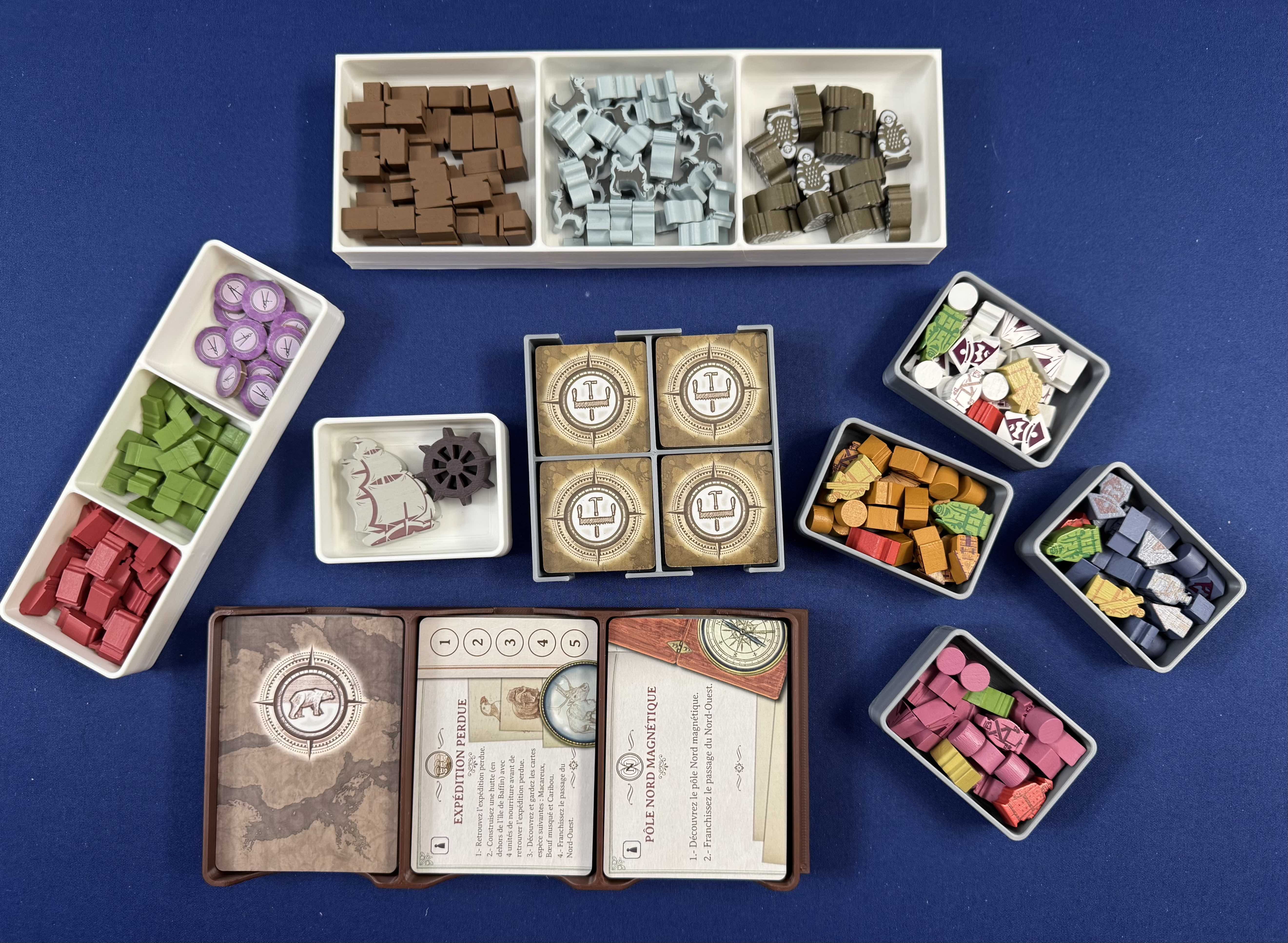 Through Ice & Snow Board Game Insert Retail Edition (Not Big Box)