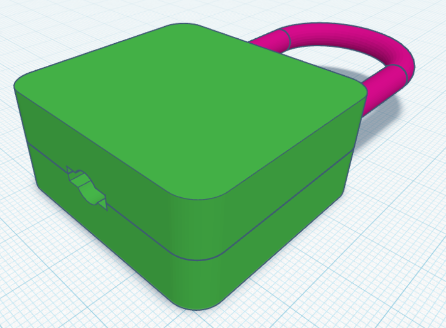 100% 3D printed Lock