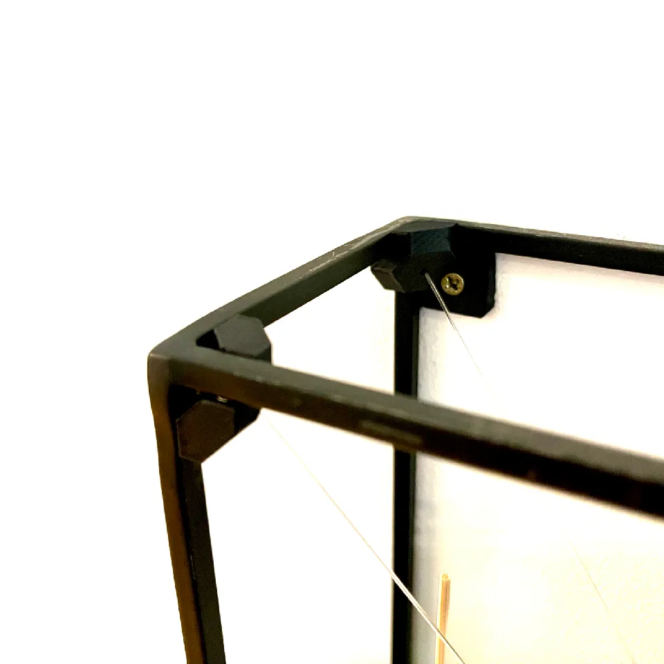 Magnetic Corner Pieces for Floating Displays – Fits IKEA Lindåsen
