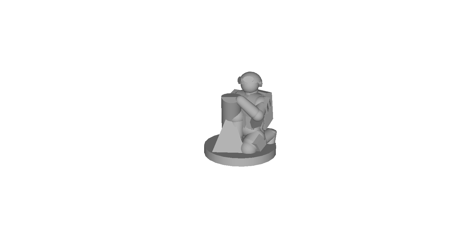15mm Modern Soldier w/ Mortar