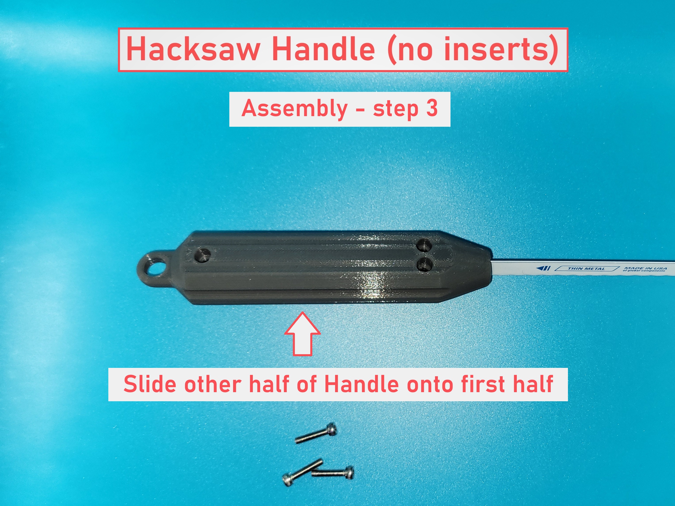 Hacksaw Handle (no inserts) — thumbnail 9