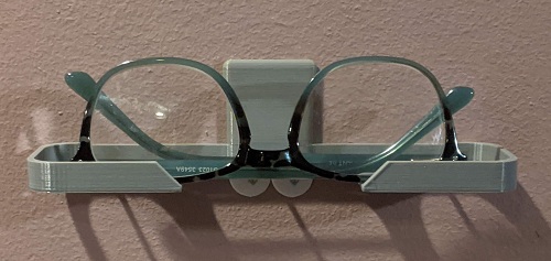 Glasses Shelf. a.k.a. Spectacles Spot. Readers Roost. Peepers Keeper.