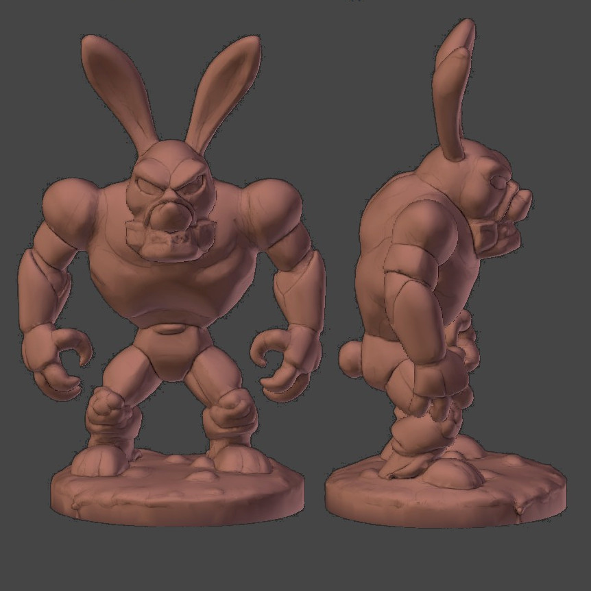 DND NPC Rabbit Robo Dogface Guardian