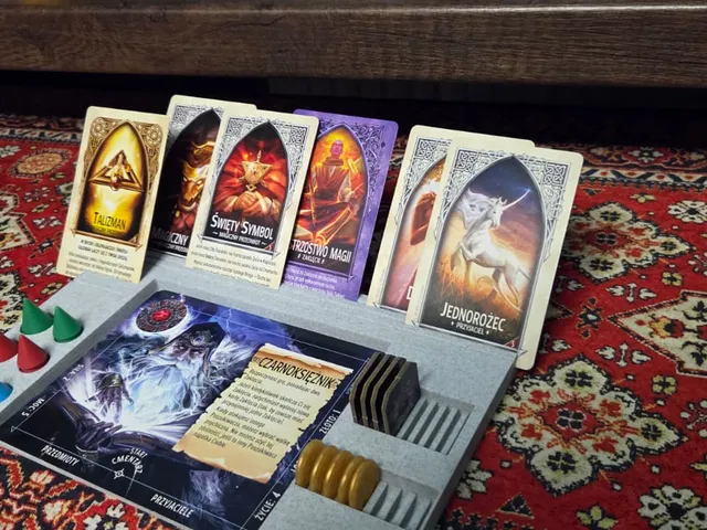 Talisman 5ed cards organiser/holder