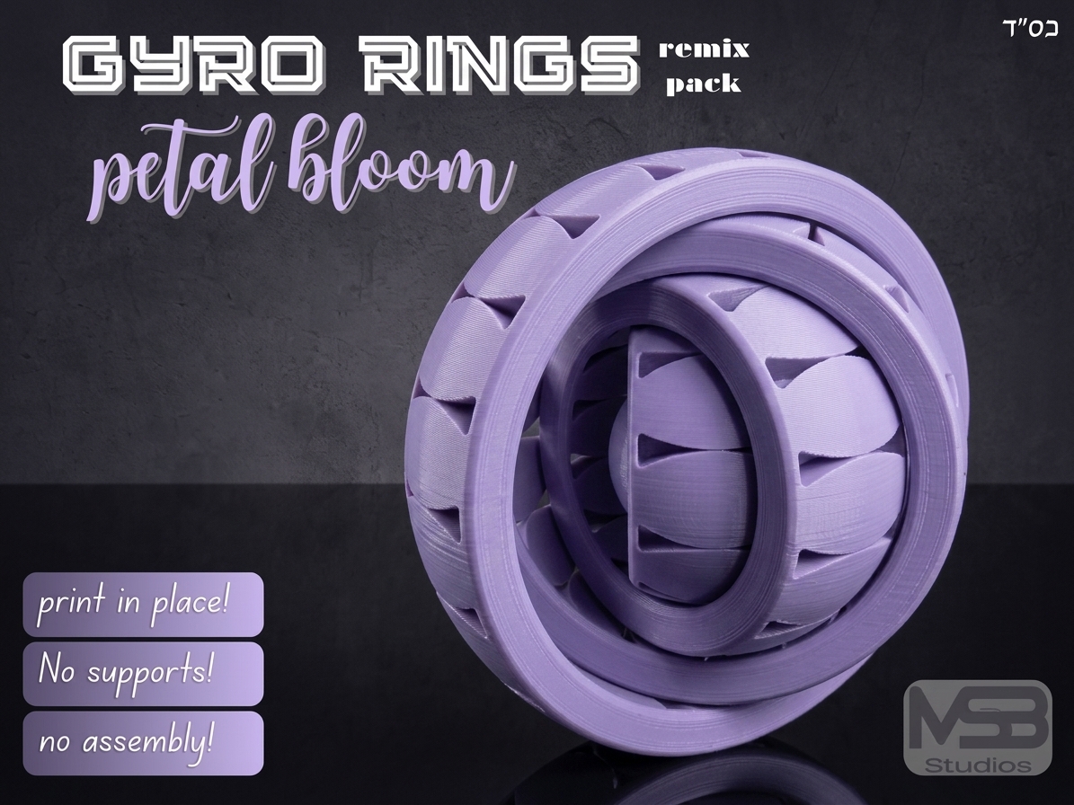 gyro ring-petal bloom edition
