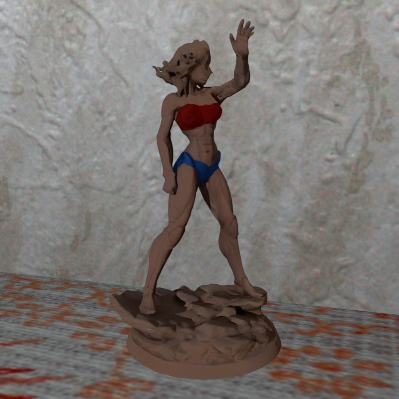 DND NPC Amazone Female NOsupport  Easypain