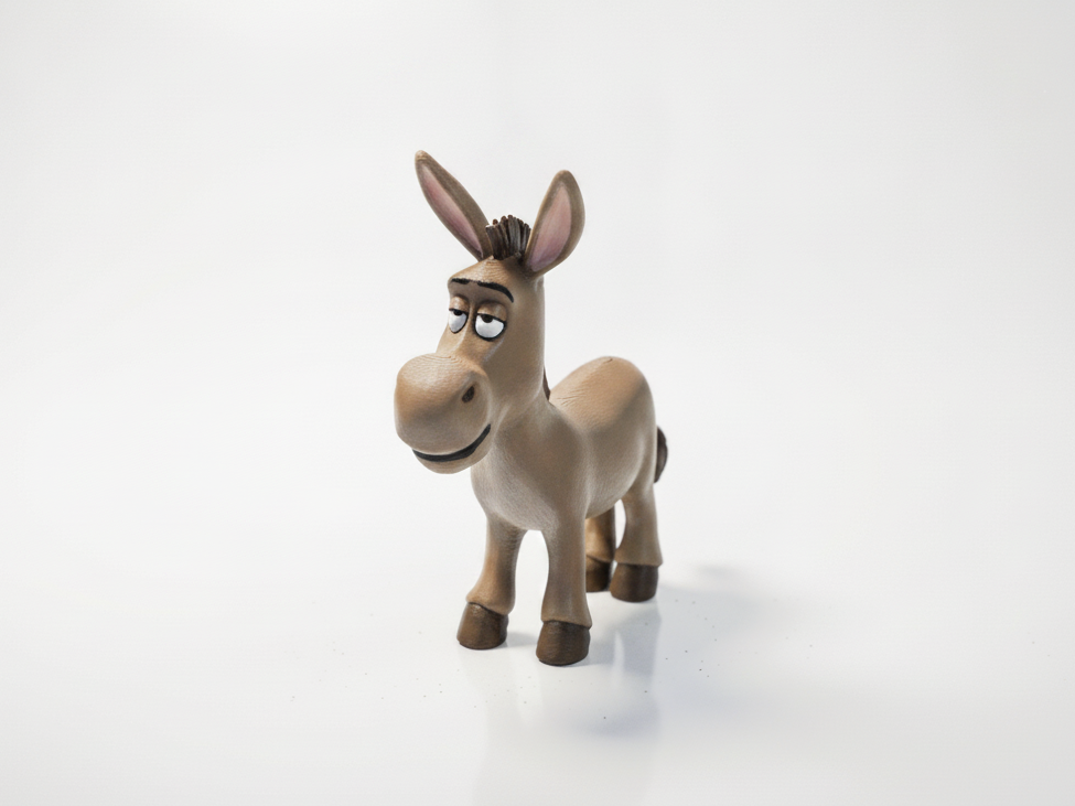 Donkey Figurine Shrek Cartoon 3D Printable