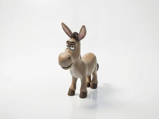 Donkey Figurine Shrek Cartoon 3D Printable