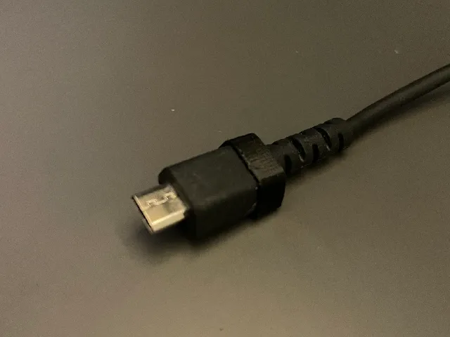Micro USB Male Cable End Protector for Logitech G502 LIGHTSPEED