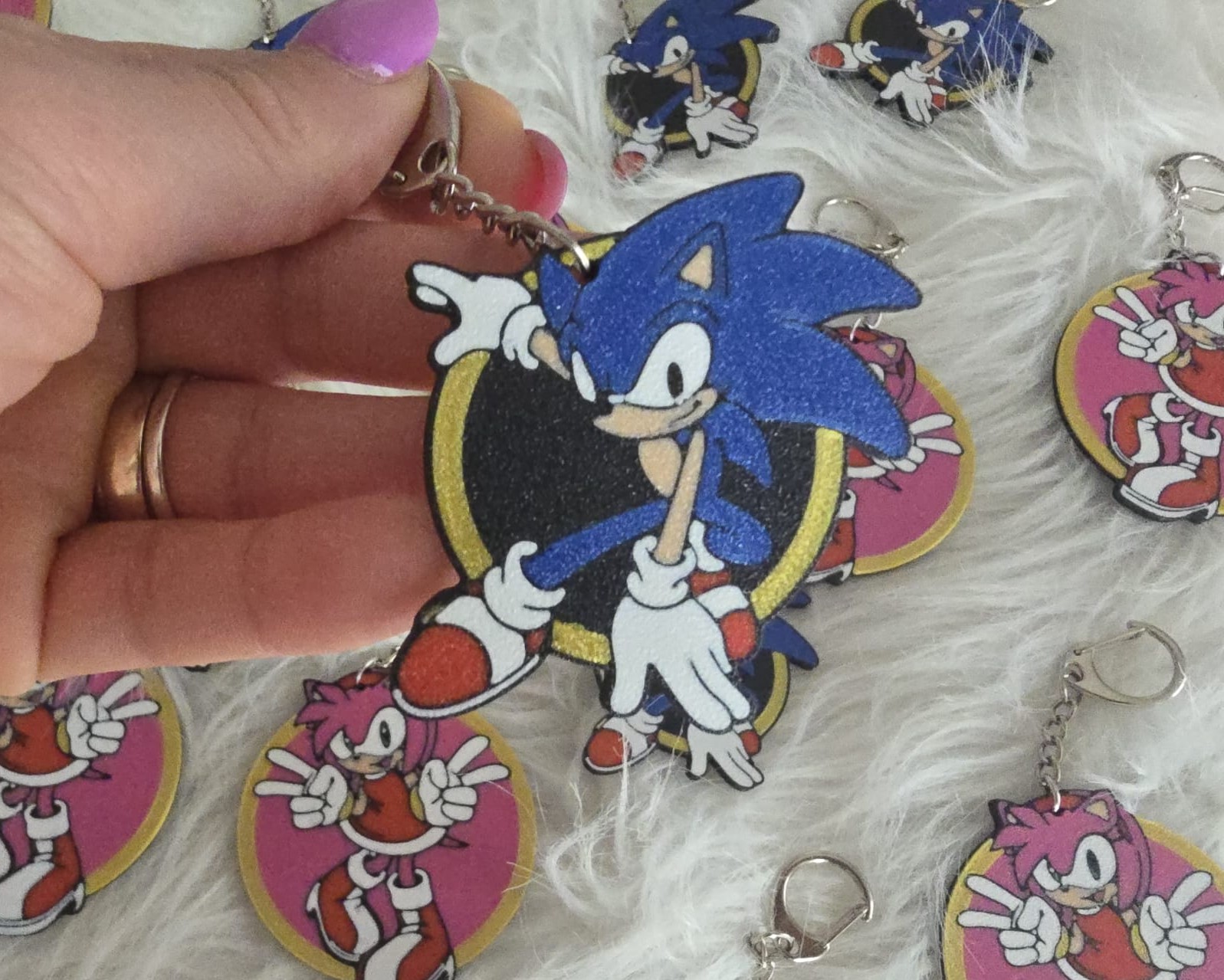 Sonic the Hedgehog Keychain
