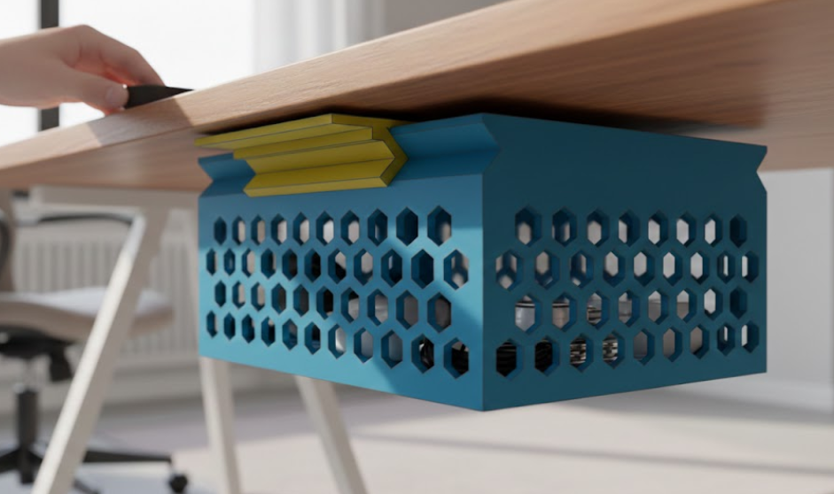 Under desk box