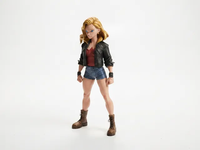 Angry Girl Figurine Female Character 3D Printable