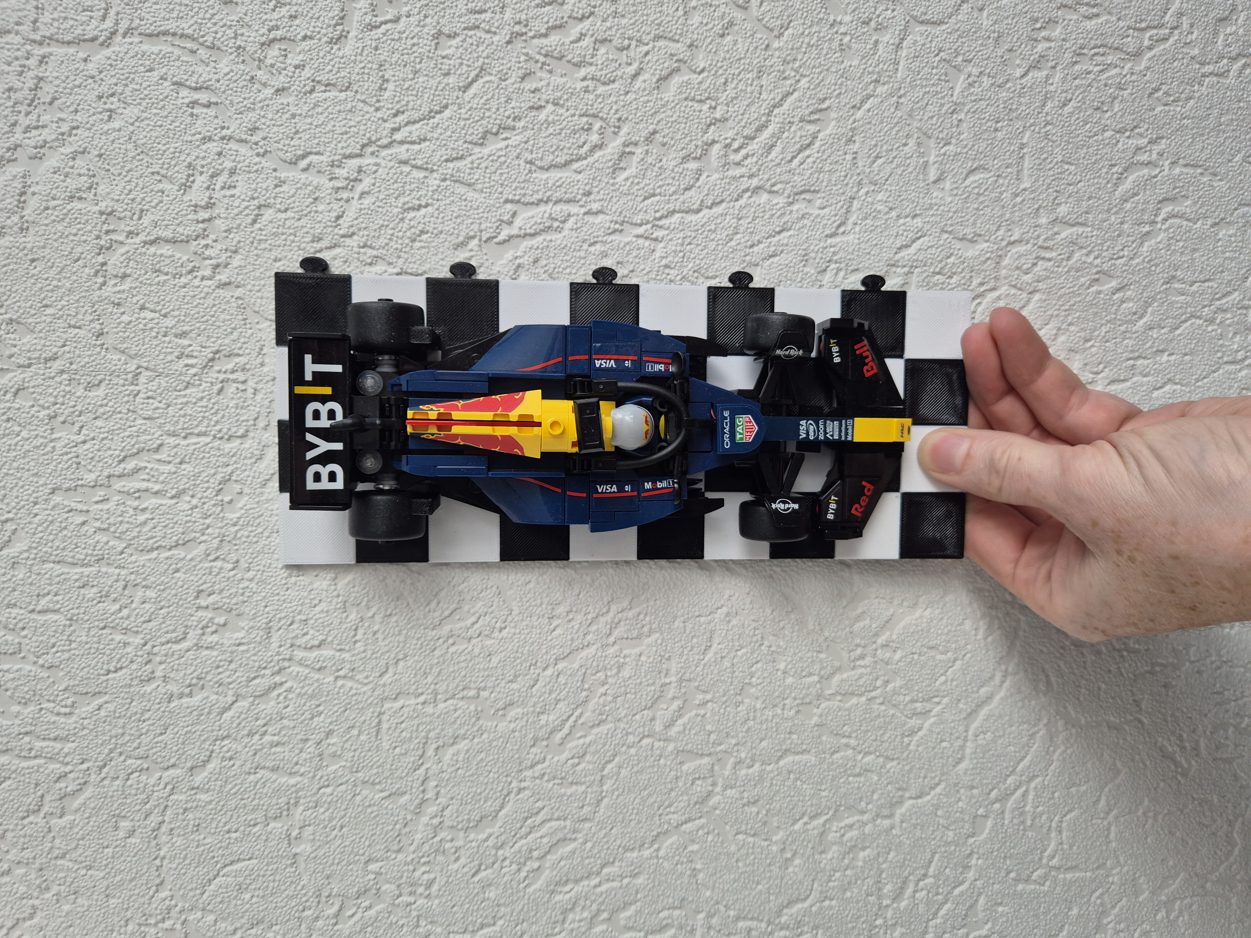 Lego Speed Champions F1 Car Wall Mount