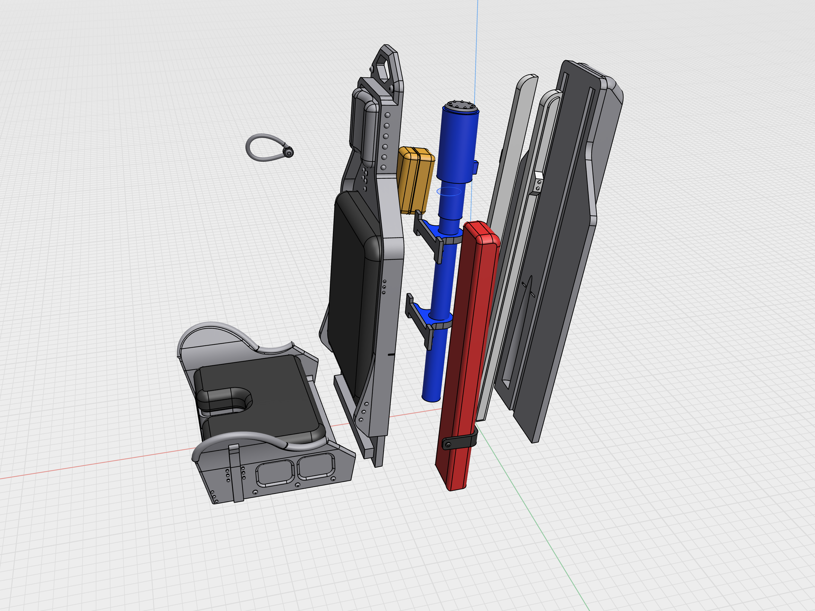 Hangar9 20cc Bronco Ejection seat