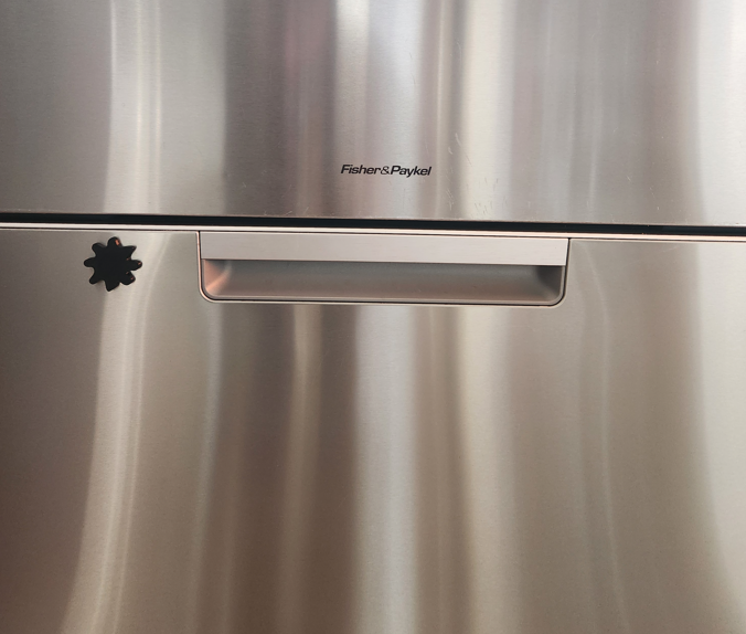 Dishdrawer dirty drawer marker