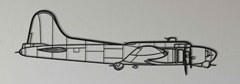 Boeing B-17G Wall Art