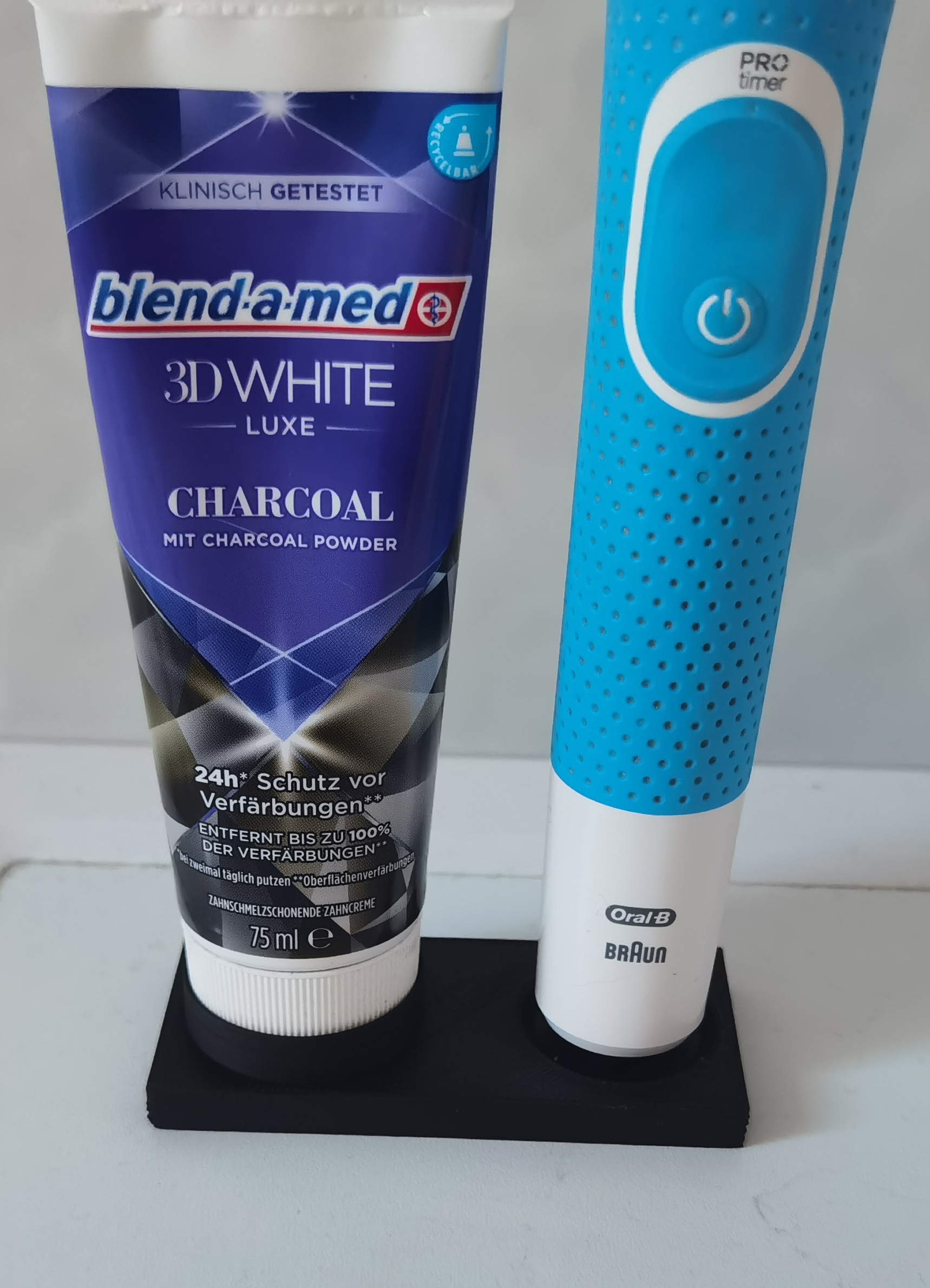 Oral-B Toothbrush and Toothpaste Holder