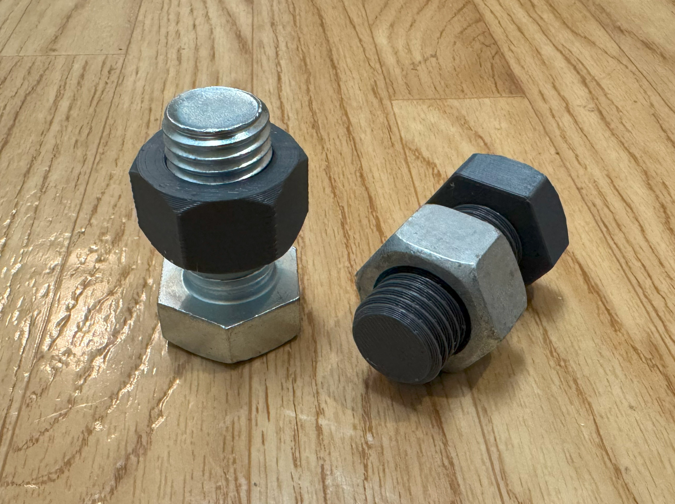 1"-8 UNC Nut and Hex Bolts, 1" - 6"