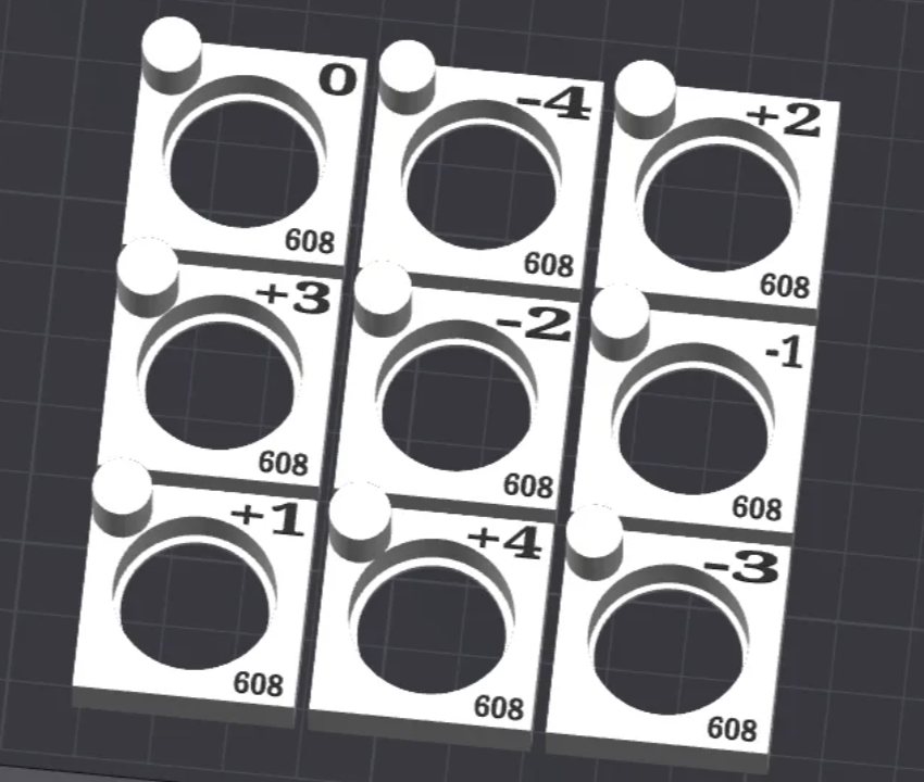 608 bearing tolerance tester