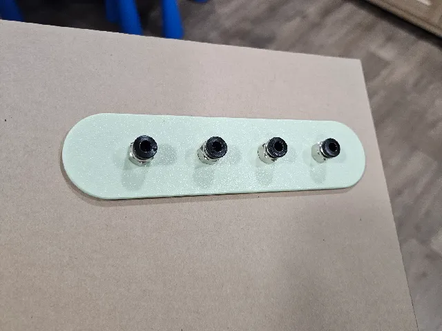 Flashforge ad5x bulkhead passthrough PTFE