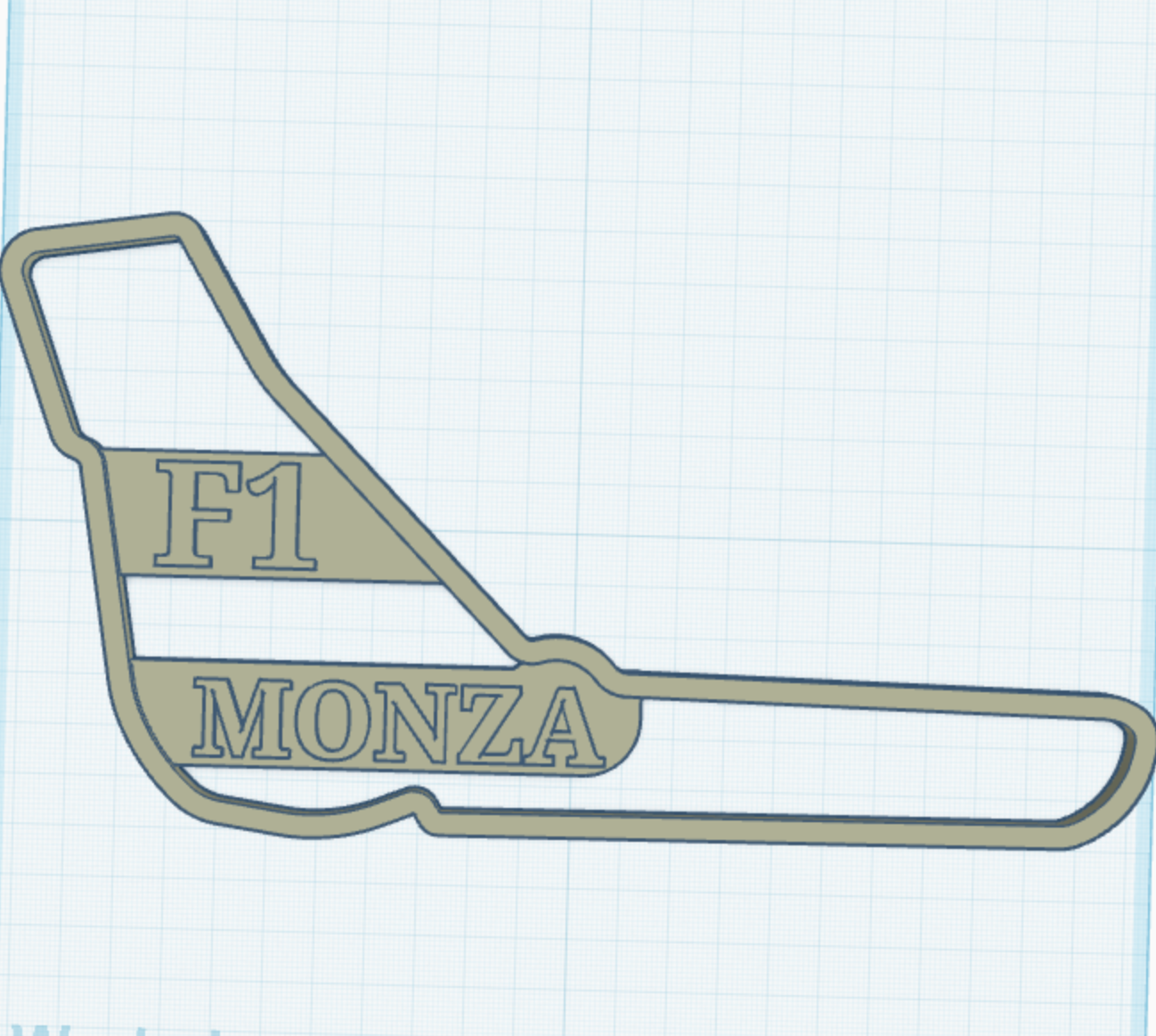 Monza F1 Track