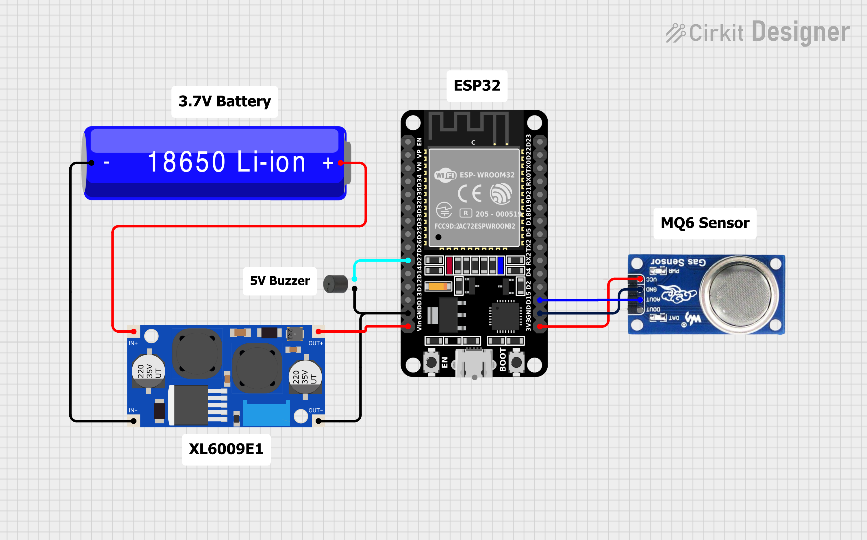 THE QUANTITY GAS SENSOR 3D model