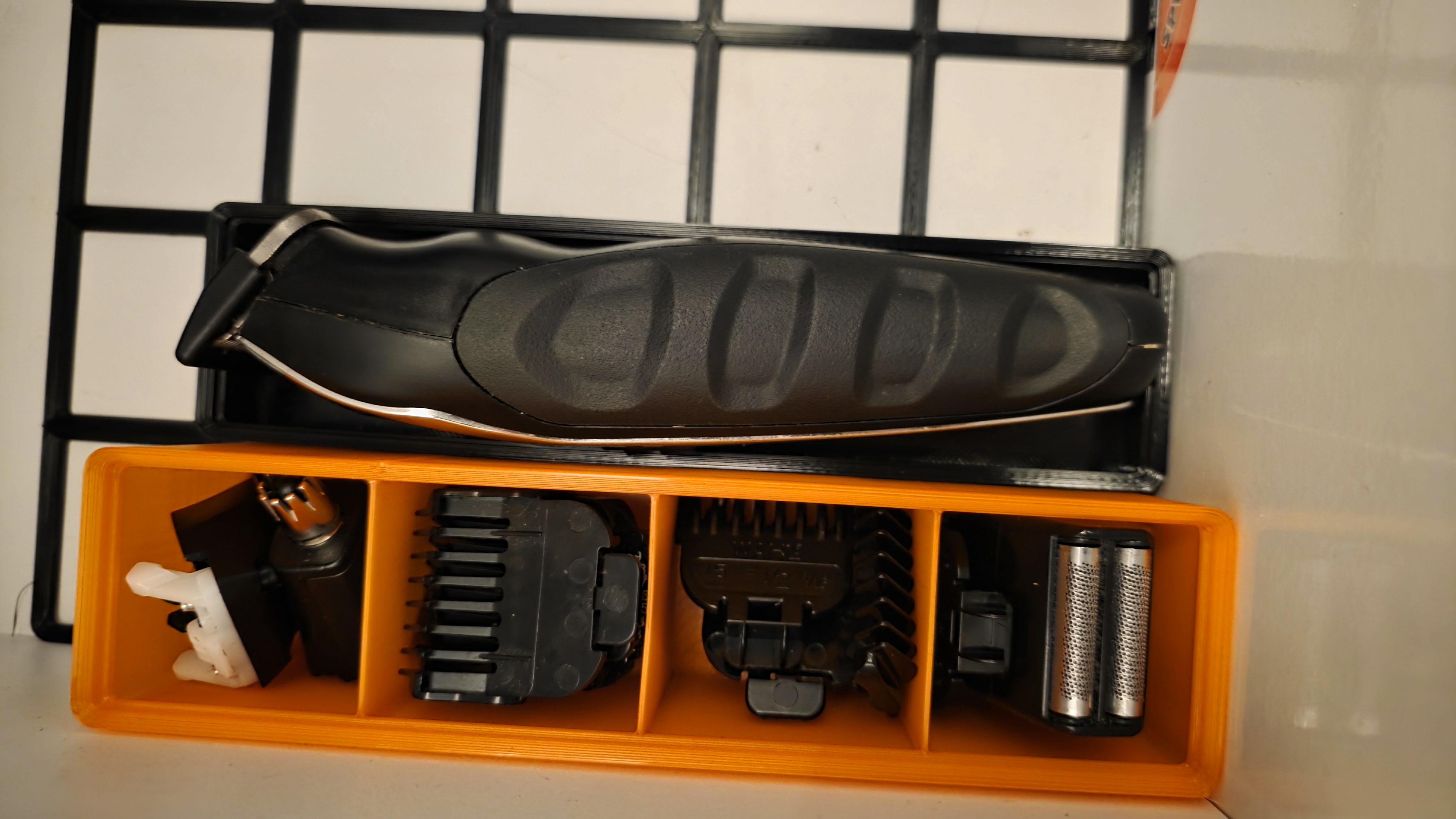 Gridfinity Bins for Wahl Beard trimmer (Clippers)