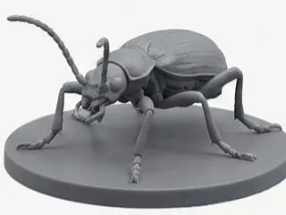 Bombardier Beetle Statue