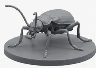 Bombardier Beetle Statue