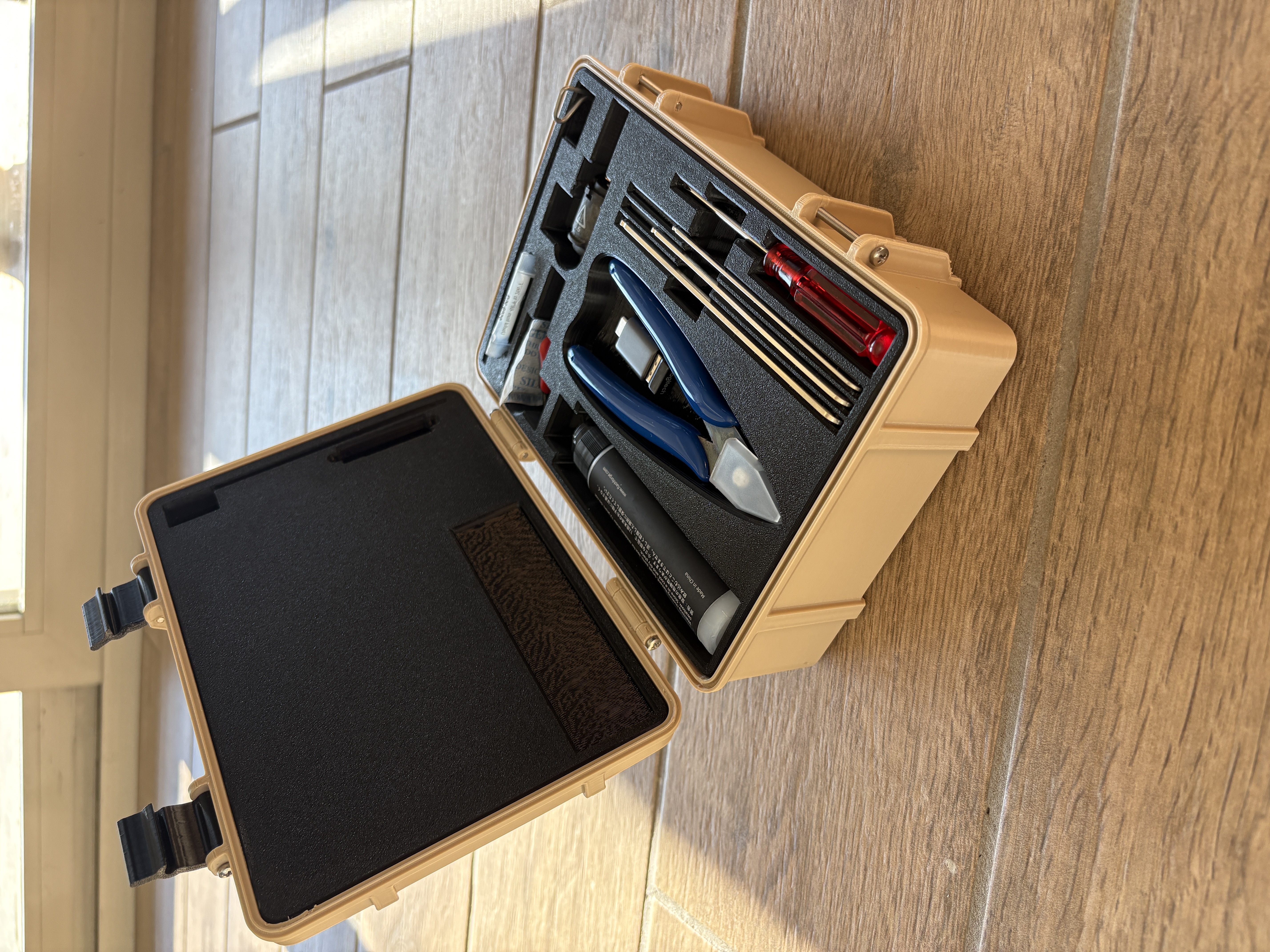 Pelican 3d Printer Tools Toolbox - FlashForge Adventure 5M + 5M pro + More Models