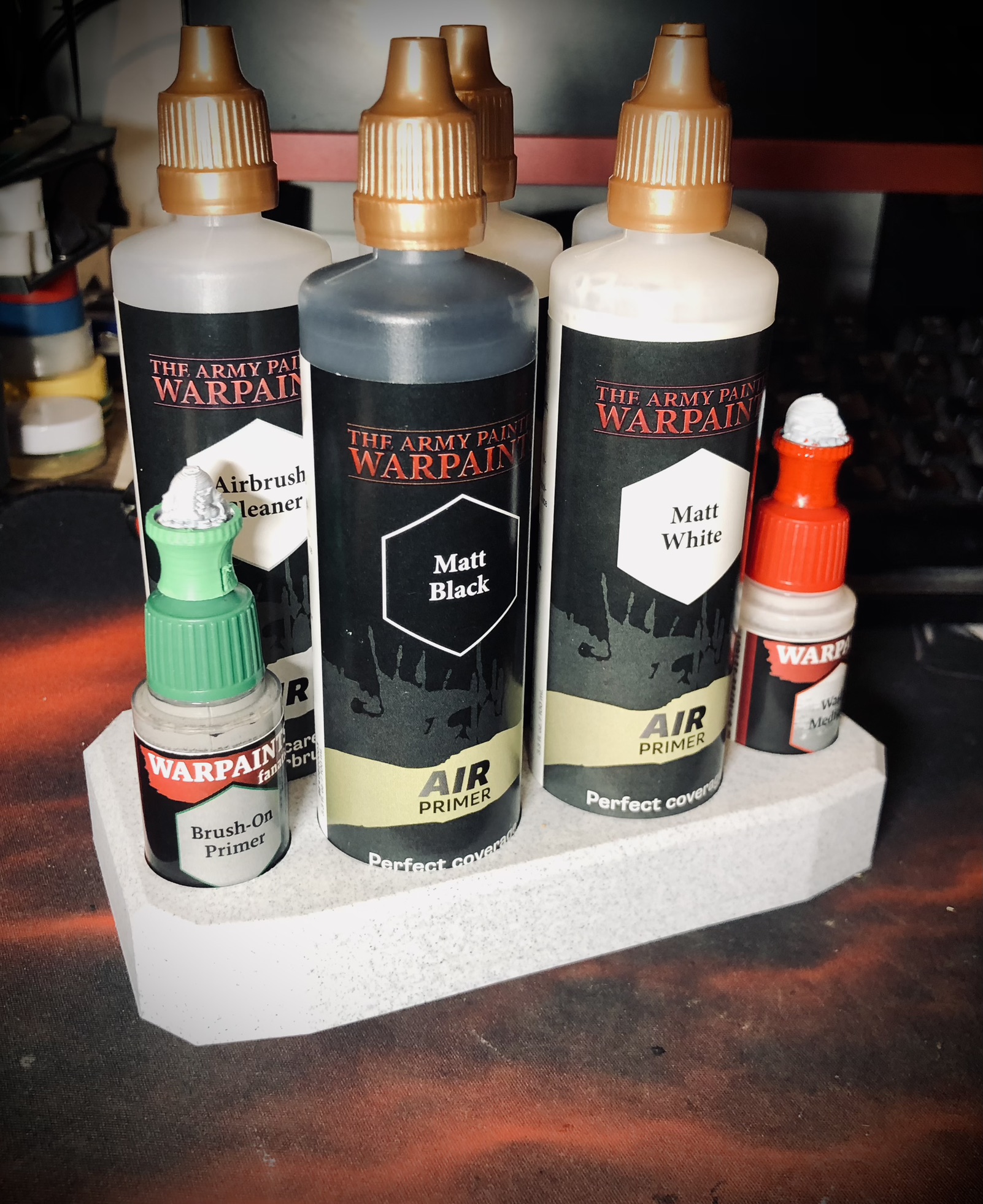 Bottle Holder for Army Painter Airbrush stuff
