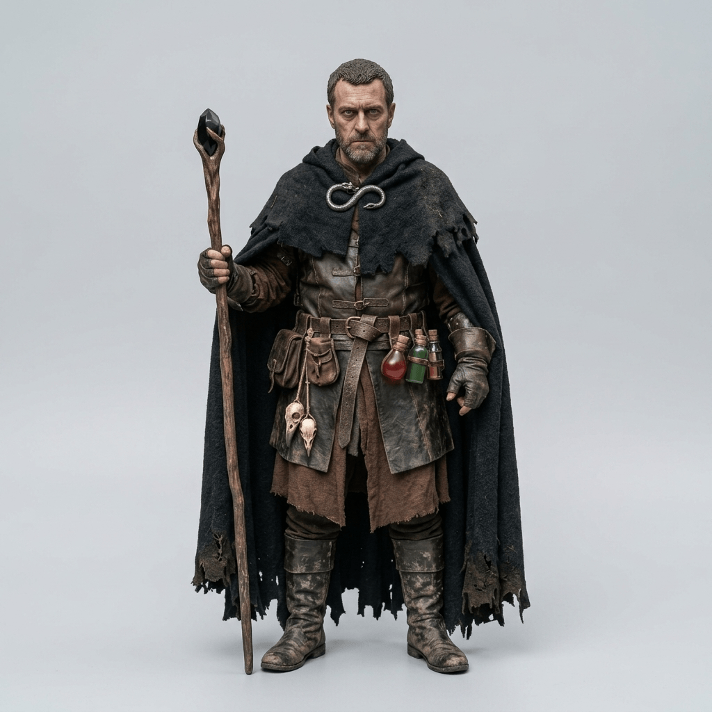 Medieval Art - Necromancer