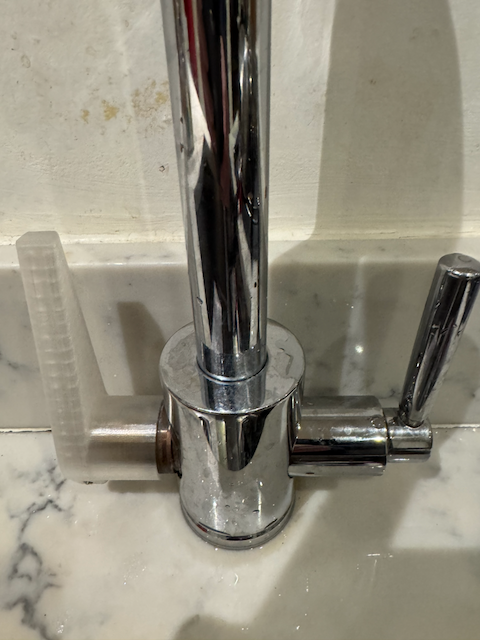 1/4 turn kitchen tap handle