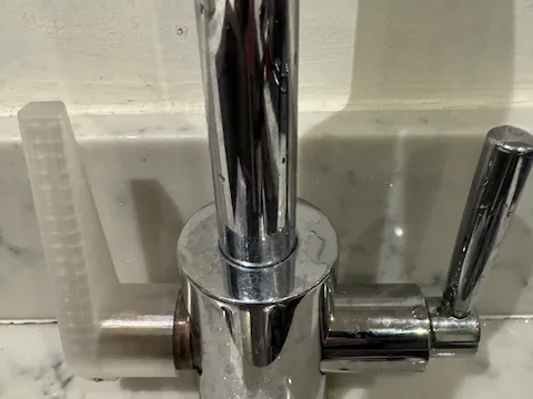 1/4 turn kitchen tap handle