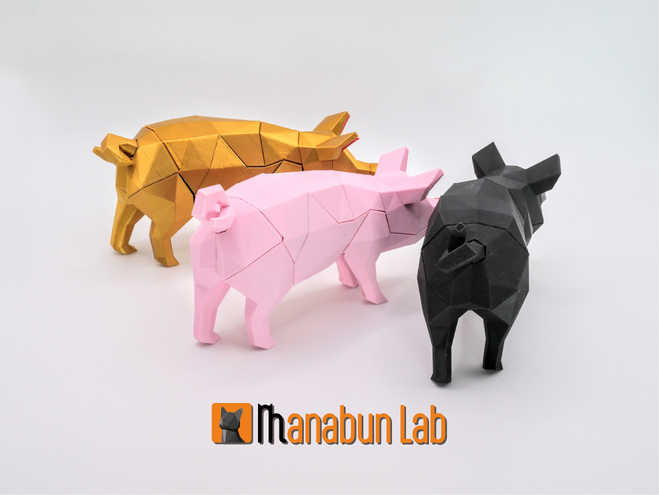 Low Poly Pig Puzzle — miniatura 3