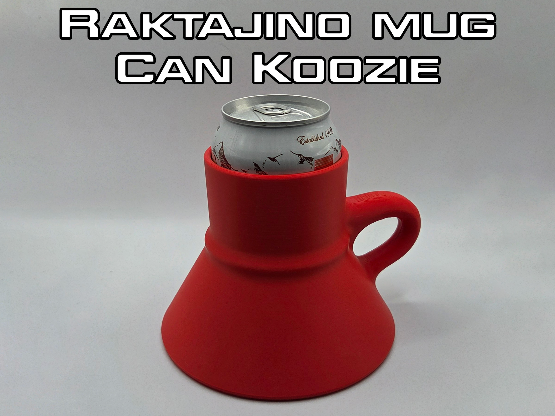 Raktajino mug Can Koozie (Star Trek)