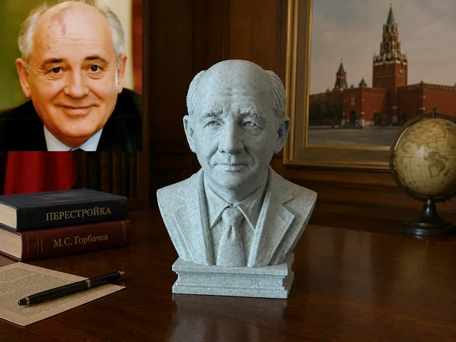 Mikhail Sergeyevich Gorbachev Bust