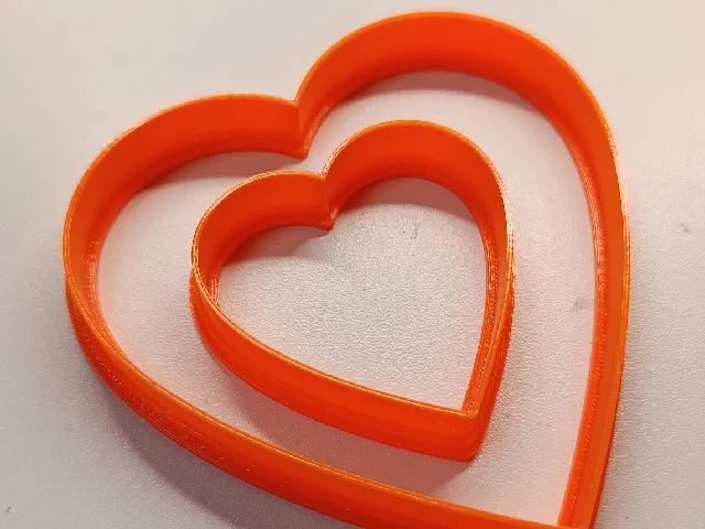 Vyřezávané formy na perník – Hearts (50x50 a 90x90)