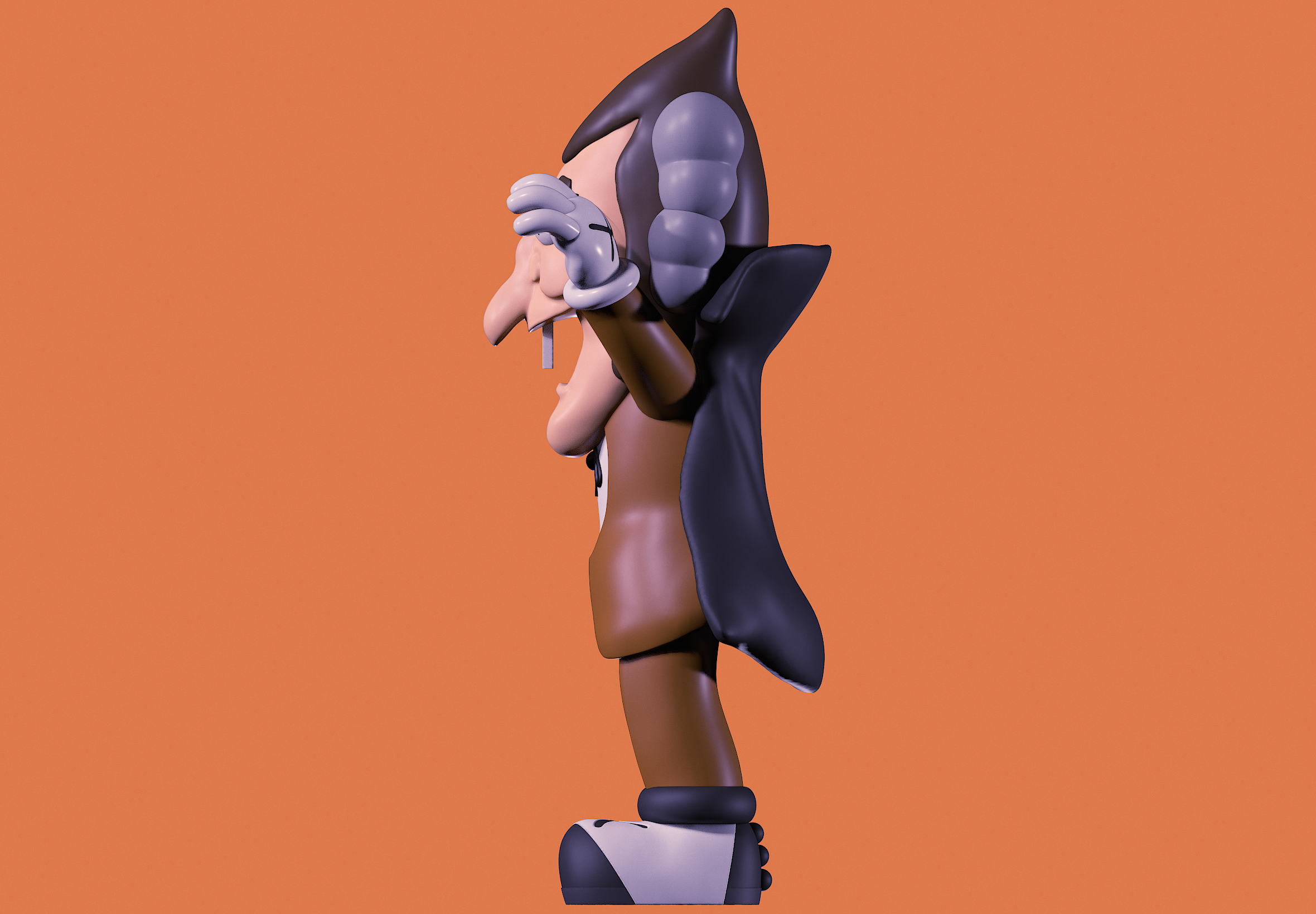 Miniatura 5 do modelo 3D Count Chocula Kaws